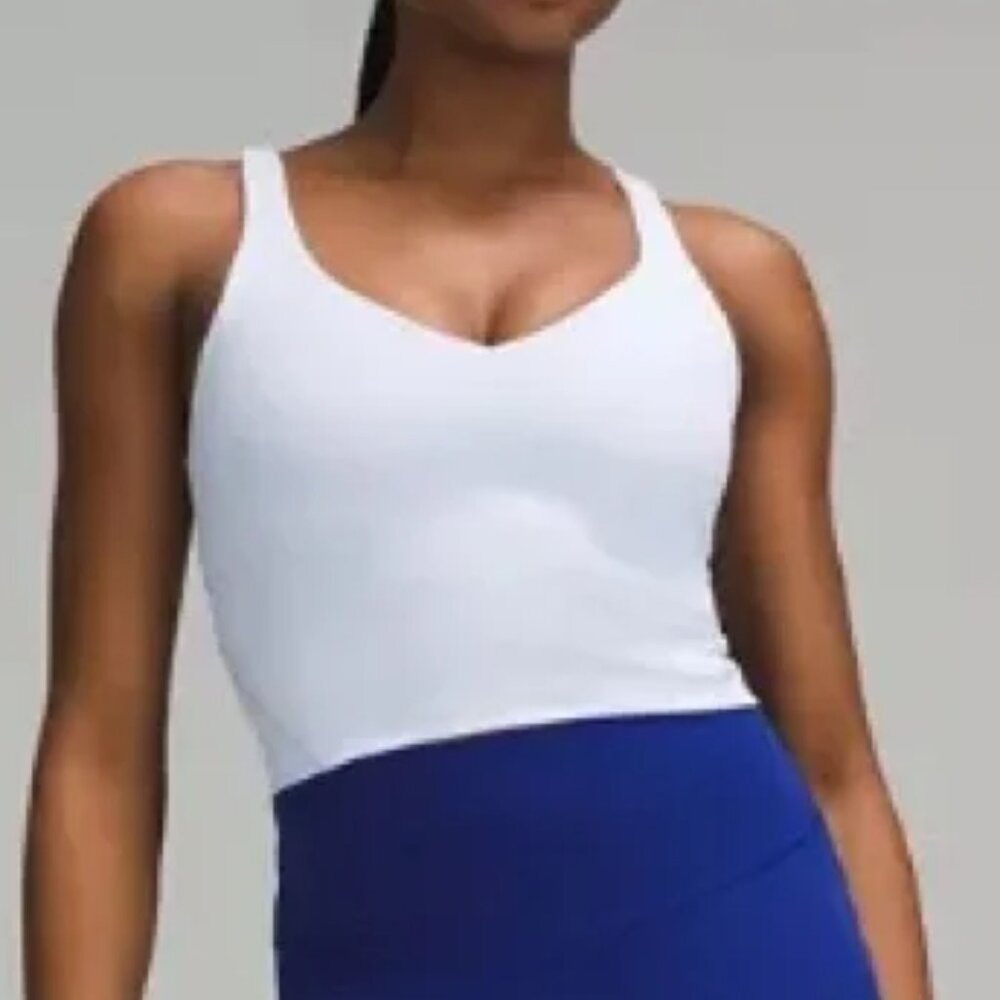 lululemon Align Tank Top Windmill Blue Size 8 NWOT